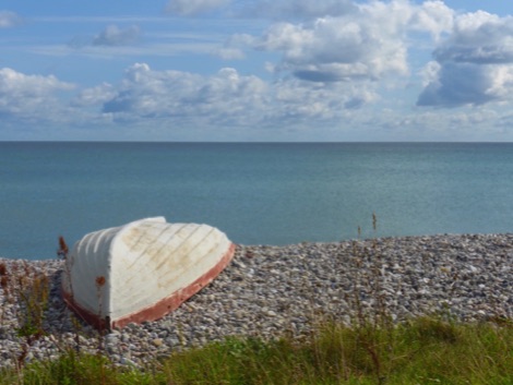 Boat at Boeslum beach